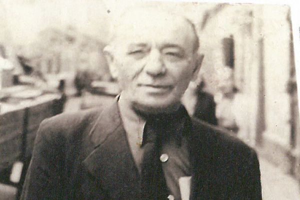 Dziadek Niusi – Szachne Horowitz (1888−1954), Kraków, 1946, wł. Niusi Horowtiz-Karakulskiej